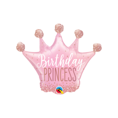 BALAO 14" SHAPE SOLTO BDAY PRINCESS CROWN