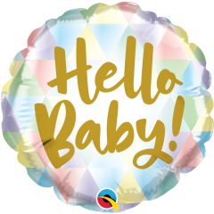 BALAO 04" REDONDO SOLTO HELLO BABY!