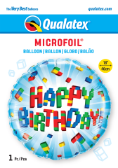 BALAO 18" REDONDO PC1 BDAY EXPLODING BLOCKS