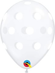 BALAO 5" R DIAMANTE TRAN PC100 PONTOS POLKA GRANDES