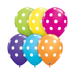 BALAO 16" R SORT TROP PC50 BIG POLKA DOTS