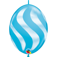 BALAO 12"QLINK AZUL OVO PC50 WAVY STRIPES/WHT