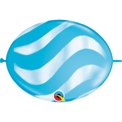 BALAO 12"QLINK AZUL OVO PC50 WAVY STRIPES/WHT