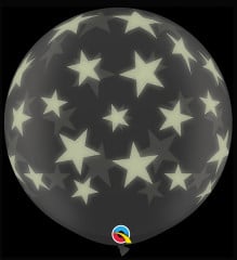 BALAO 3' R DIAMANTE TRAN PC2 ESTRELAS QUE BRILHAM NO ESCURO