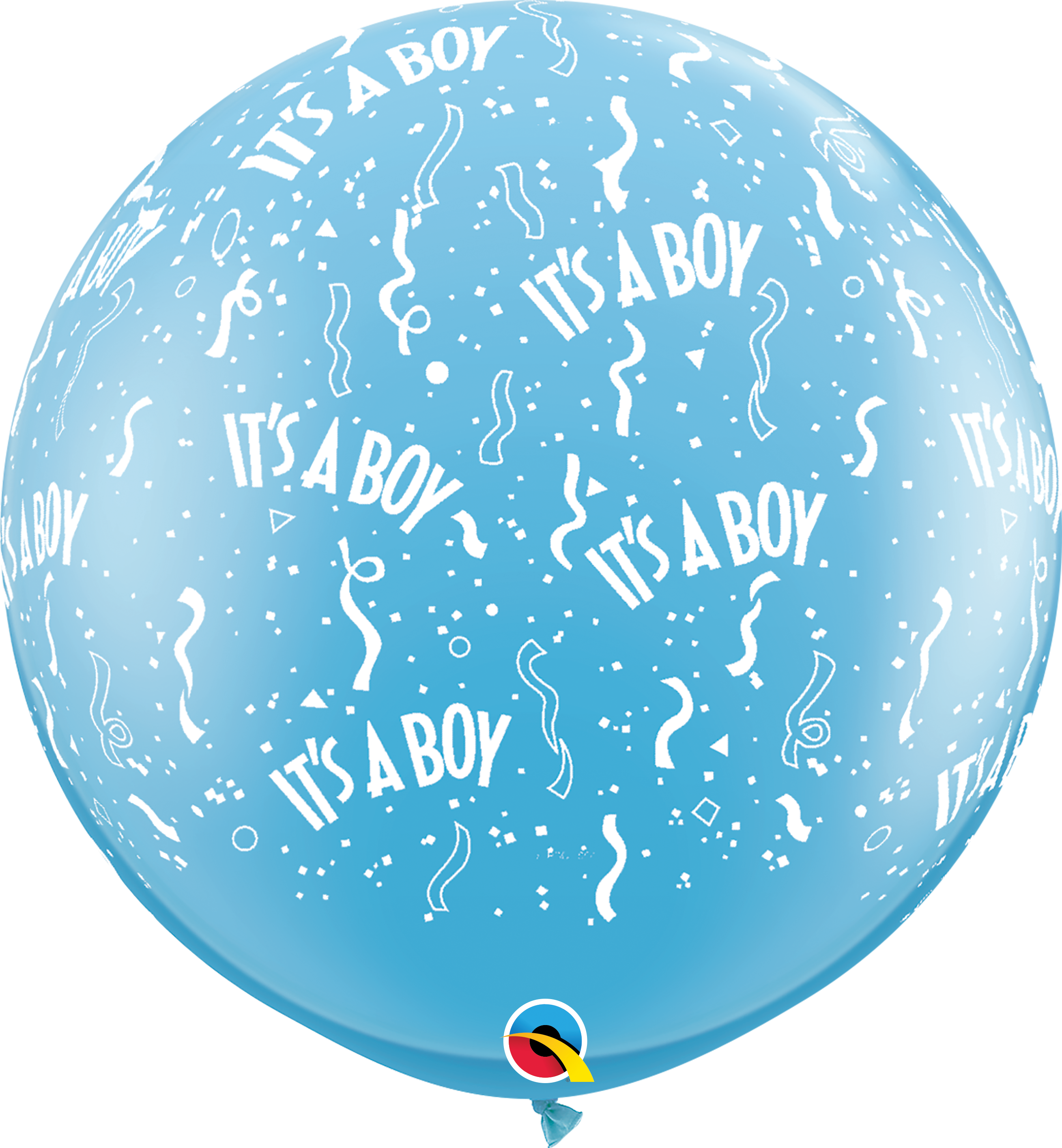 BALAO 3' R AZUL CLARO PC2 IT'S A BOY-A-RND