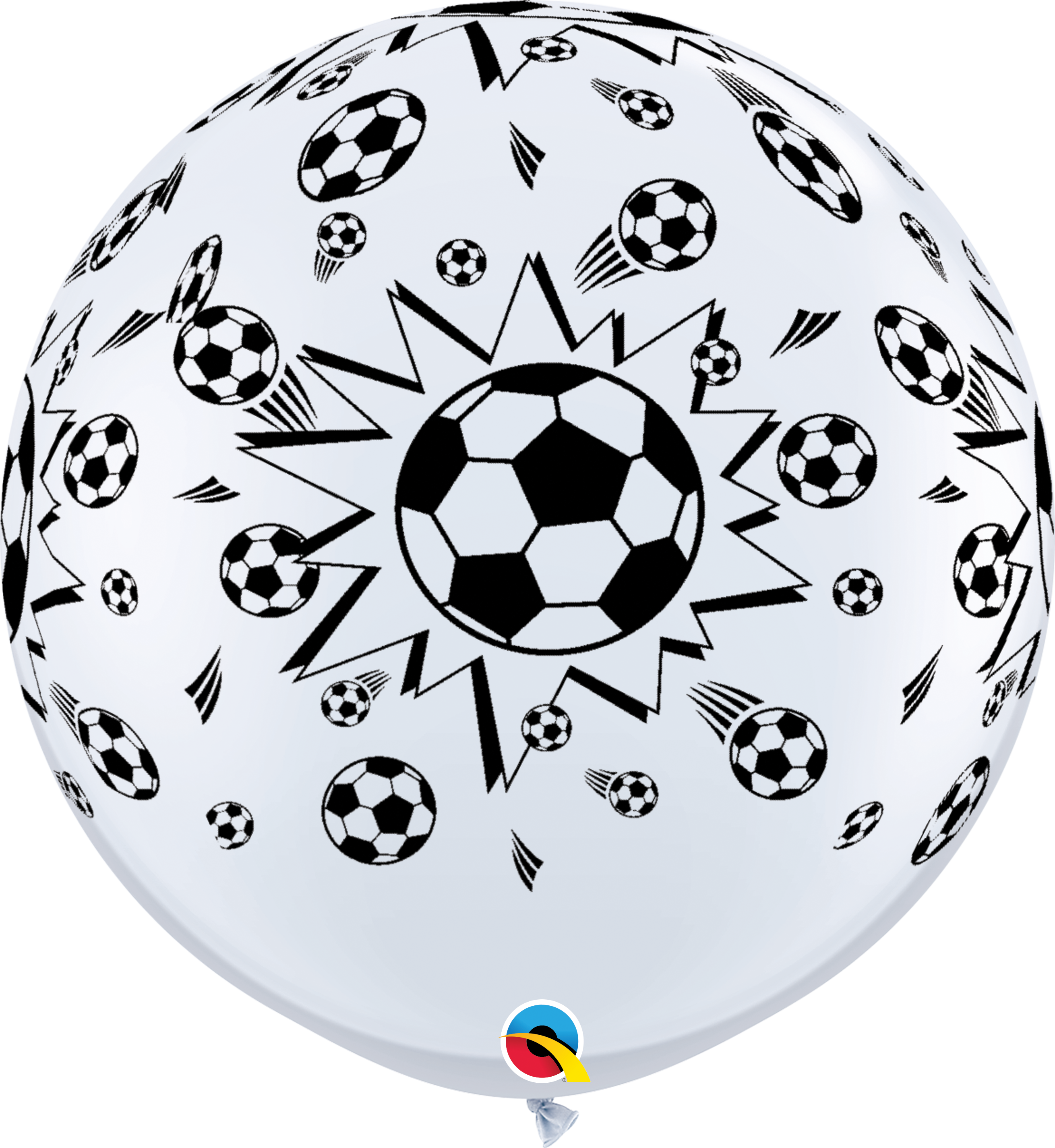 BALAO 3' R BRANCO PC2 SOCCER BALLS-A-RND