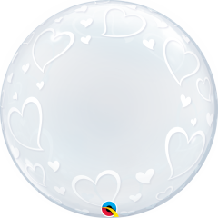 BALAO 24" DECO BUBBLE PC1 STYLISH HEARTS