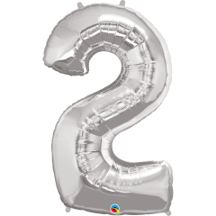 BALAO 34" NUMERO PC1 2 SILVER