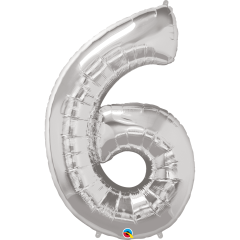 BALAO 34" NUMERO PC1 6 SILVER