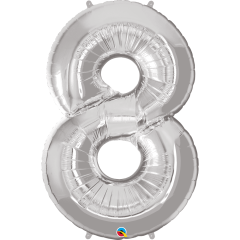 BALAO 34" NUMERO PC1 8 SILVER