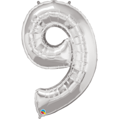 BALAO 34" NUMERO PC1 9 SILVER