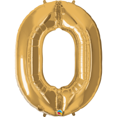 BALAO 34" NUMERO PC1 0 METALLIC GOLD