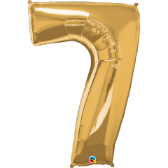 BALAO 34" NUMERO PC1 7 METALLIC GOLD