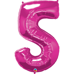 BALAO 34" NUMERO PC1 5 MAGENTA