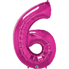 BALAO 34" NUMERO PC1 6 MAGENTA