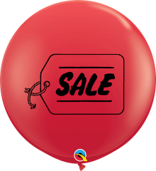 BALAO 3' R VERMELHO PC2 SALE