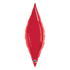 BALAO 13" TAPER SOLTO RUBY RED PLAIN FOIL