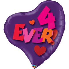 BALAO 38" SHAPE PC1 I LOVE YOU CONTEMPO HEART
