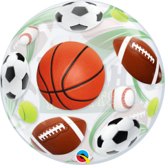 BALAO 22" BUBBLE SIMPLES PC1 BDAY SPORT BALLS