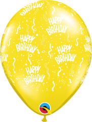 BALAO 11" R AMAR CTR PC50 HAPPY BIRTHDAY