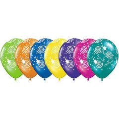 BALAO 11" R SORT FANTASIA PC50 ESTRELAS E ESPIRAIS A-R