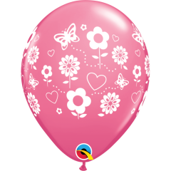 BALAO 11" R SORT PRIMA PC50 FUN FLOWERS WRAP