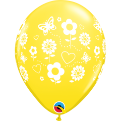 BALAO 11" R SORT PRIMA PC50 FUN FLOWERS WRAP