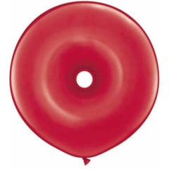 BALAO 16" GEO VERM RUBI PC25 QUALATEX LS LATEX DONUT