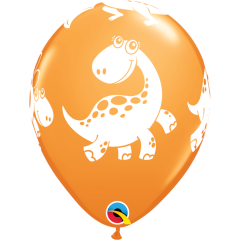 BALAO 11" R SORT FESTIVO PC50 CUTE & CUDDLY DINOSAURS - DINOSSAUROS