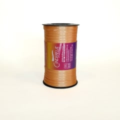 FITA DE CETIM DUPLA FACE 100M / 4MM - SALMAO