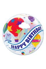 BALAO 22" BUBBLE SIMPLES PC1 BDAY HOT AIR BALLOON RIDE