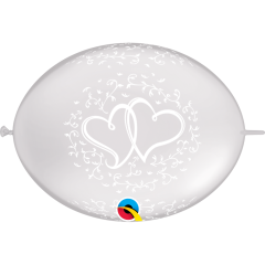 BALAO 12"QLINK BRANCO PRL PC50 ENTWINED HEARTS