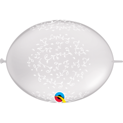 BALAO 12"QLINK BRANCO PRL PC50 ENTWINED HEARTS