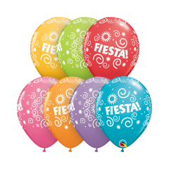 BALAO 11" R SORT FESTIVO PC50 FIESTA SWIRLS