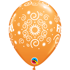 BALAO 11" R SORT FESTIVO PC50 FIESTA SWIRLS