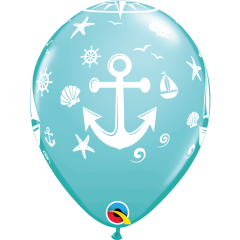 BALAO 11" R SORT ESP PC50 NAUTICAL SAILBOAT & ANCHOR