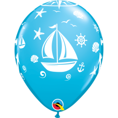 BALAO 11" R SORT ESP PC50 NAUTICAL SAILBOAT & ANCHOR
