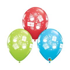 BALAO 11" R SORT ESP PC50 PENGUINS & PRESENTS