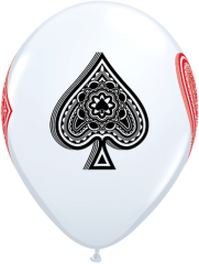 BALAO 11" R BRANCO PC50 NAIPES