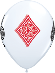 BALAO 11" R BRANCO PC50 NAIPES