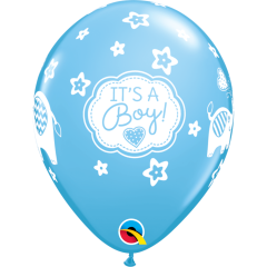 BALAO 11" R AZUL CLARO PC50 IT'S A BOY ELEPHANTS