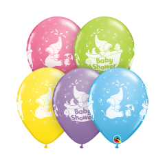 BALAO 11" R SORT ESP PC50 BABY SHOWER ELEPHANT