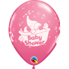 BALAO 11" R SORT ESP PC50 BABY SHOWER ELEPHANT