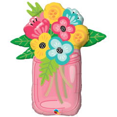 BALAO 36" SHAPE PC1 MASON JAR BOUQUET