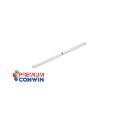 QUALATEX 24" BALLOON STRAW WHITE (100 PER BUNDLE)