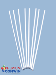 QUALATEX 16" BALLOON STRAW WHITE (100 PER BUNDLE)