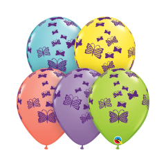 BALAO 11" R SORT SORVETE PC50 PATTERNED BUTTERFLIES RISING