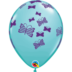 BALAO 11" R SORT SORVETE PC50 PATTERNED BUTTERFLIES RISING