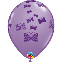 BALAO 11" R SORT SORVETE PC50 PATTERNED BUTTERFLIES RISING