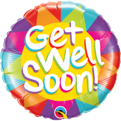 BALAO 18" REDONDO PC1 GET WELL SOON SUNSHINE